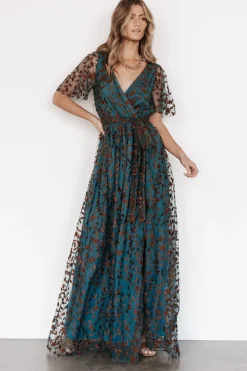 Discount Marseille Embossed Maxi Dress | SALE