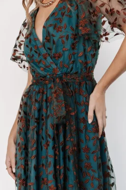 Discount Marseille Embossed Maxi Dress | SALE