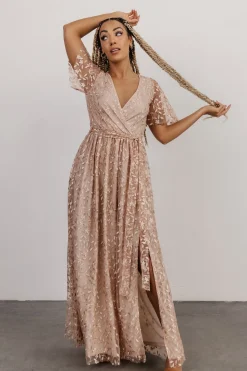Online Marseille Embossed Maxi Dress | SALE