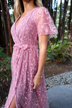 Cheap Marseille Embossed Maxi Dress | SALE