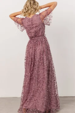 Fashion Marseille Embossed Maxi Dress | SALE