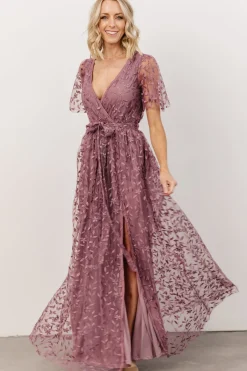 Fashion Marseille Embossed Maxi Dress | SALE