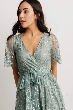 New Marseille Embossed Maxi Dress | SALE