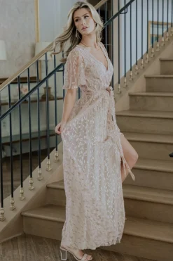 Online Marseille Embossed Maxi Dress | SALE