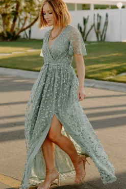 New Marseille Embossed Maxi Dress | SALE