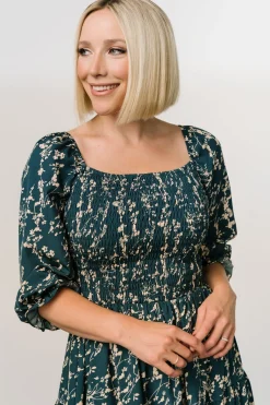 Clearance Marta Smocked Midi Dress | SALE