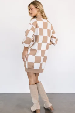 Online Mattie Checkered Sweater Dress | sweaters