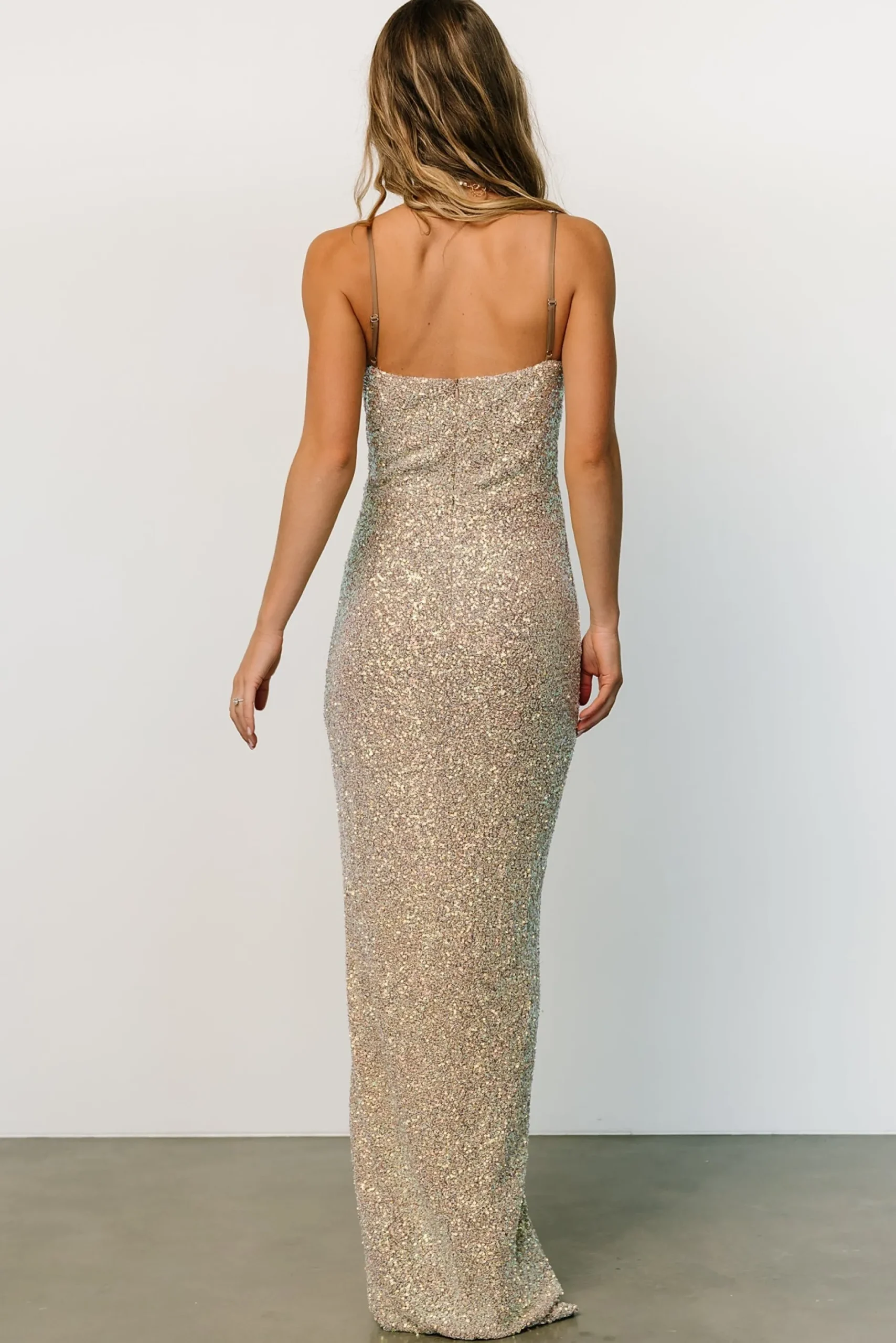 Best Melania Sequin Gown | embellished + sequined