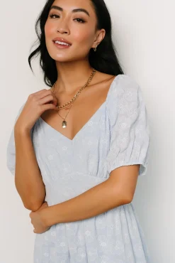 Best Sale Mildred Embroidered Midi Dress | SALE