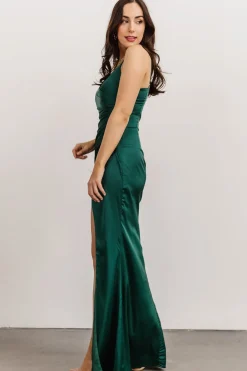 Hot Monet Satin Gown | COMING SOON