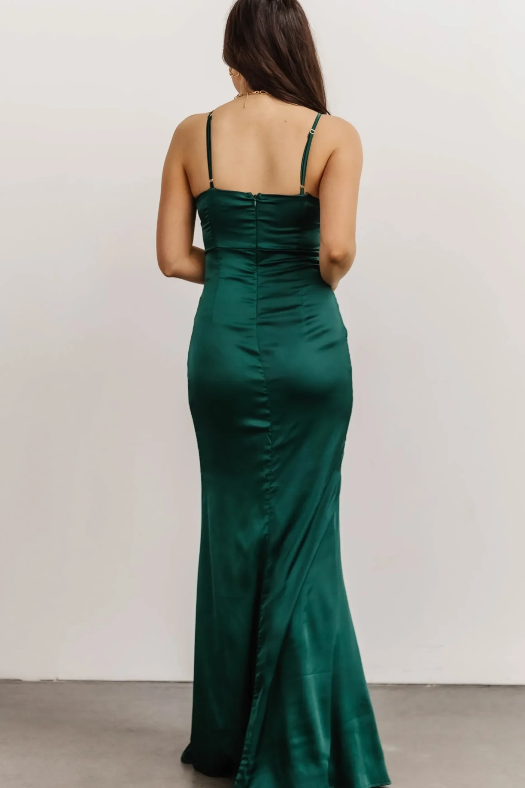 Hot Monet Satin Gown | COMING SOON