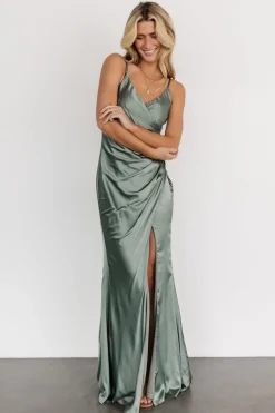 Cheap Monet Satin Gown | COMING SOON