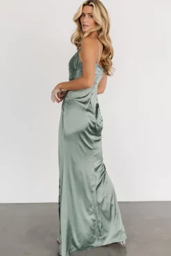 Cheap Monet Satin Gown | COMING SOON