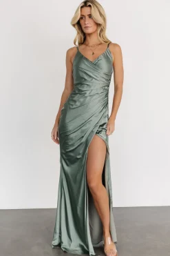 Cheap Monet Satin Gown | COMING SOON