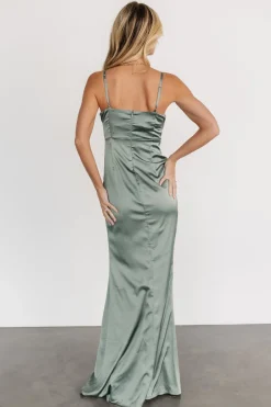 Cheap Monet Satin Gown | COMING SOON