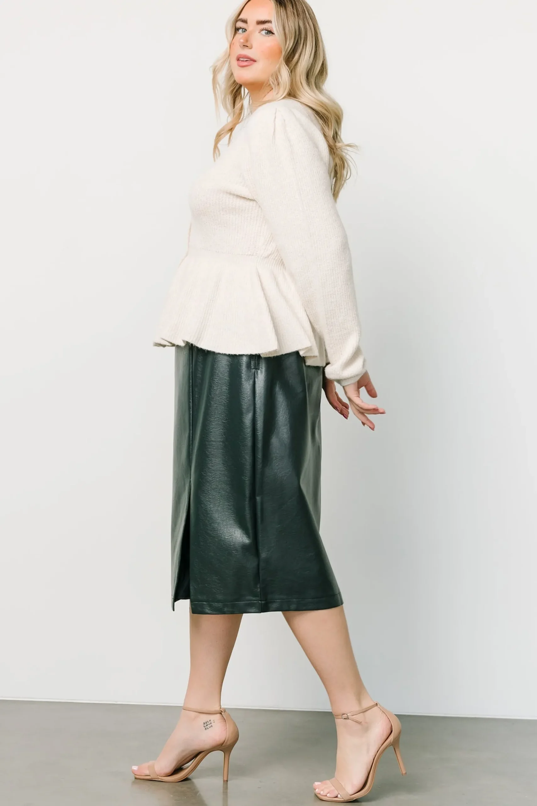 Clearance Montague Vegan Leather Skirt | skirts