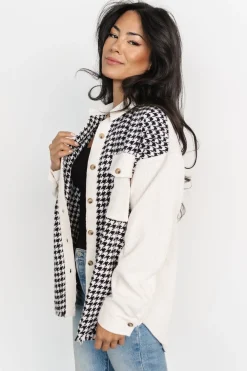 Best Montreal Houndstooth Shacket | outerwear