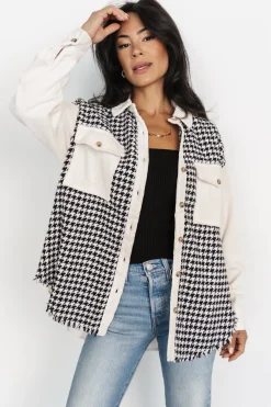 Best Montreal Houndstooth Shacket | outerwear