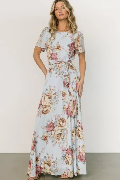 Best Naomi Short Sleeve Maxi Dress | BEST SELLERS