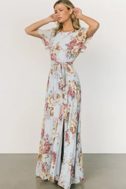 Best Naomi Short Sleeve Maxi Dress | BEST SELLERS