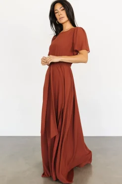 Cheap Naomi Short Sleeve Maxi Dress | BEST SELLERS