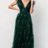 Best Sale Natalia Floral Embellished Maxi Dress | tulle styles