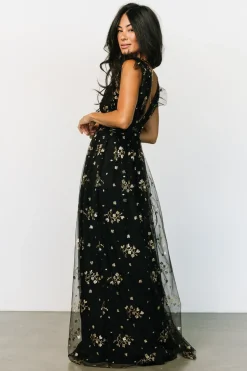New Natalia Floral Embellished Maxi Dress | tulle styles
