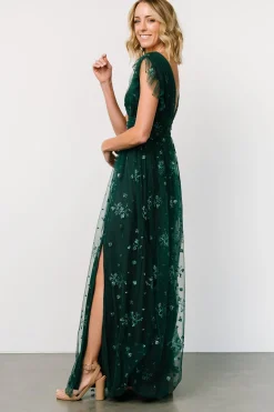 Best Sale Natalia Floral Embellished Maxi Dress | tulle styles