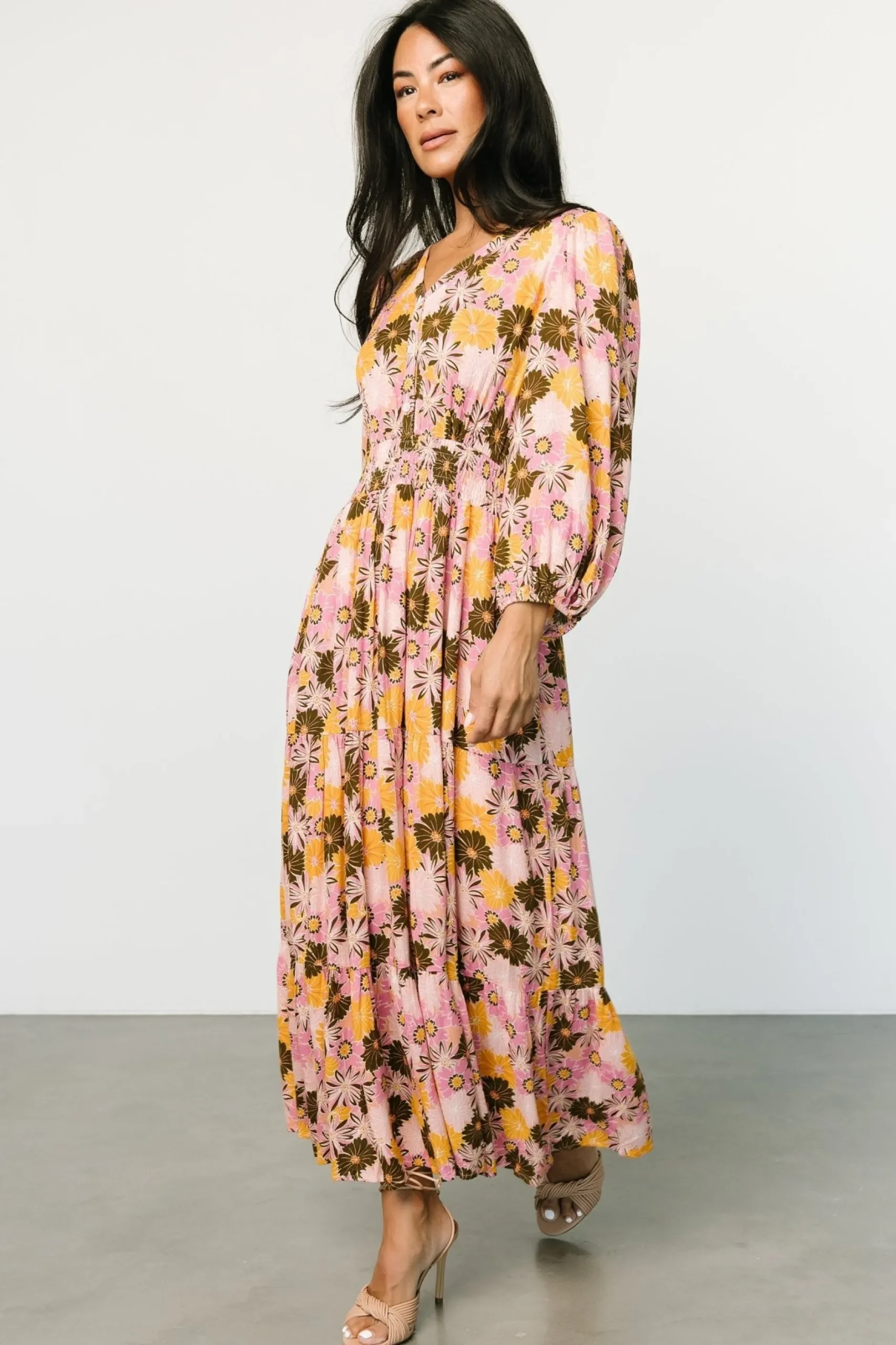 Outlet Noa Tiered Midi Dress | SALE