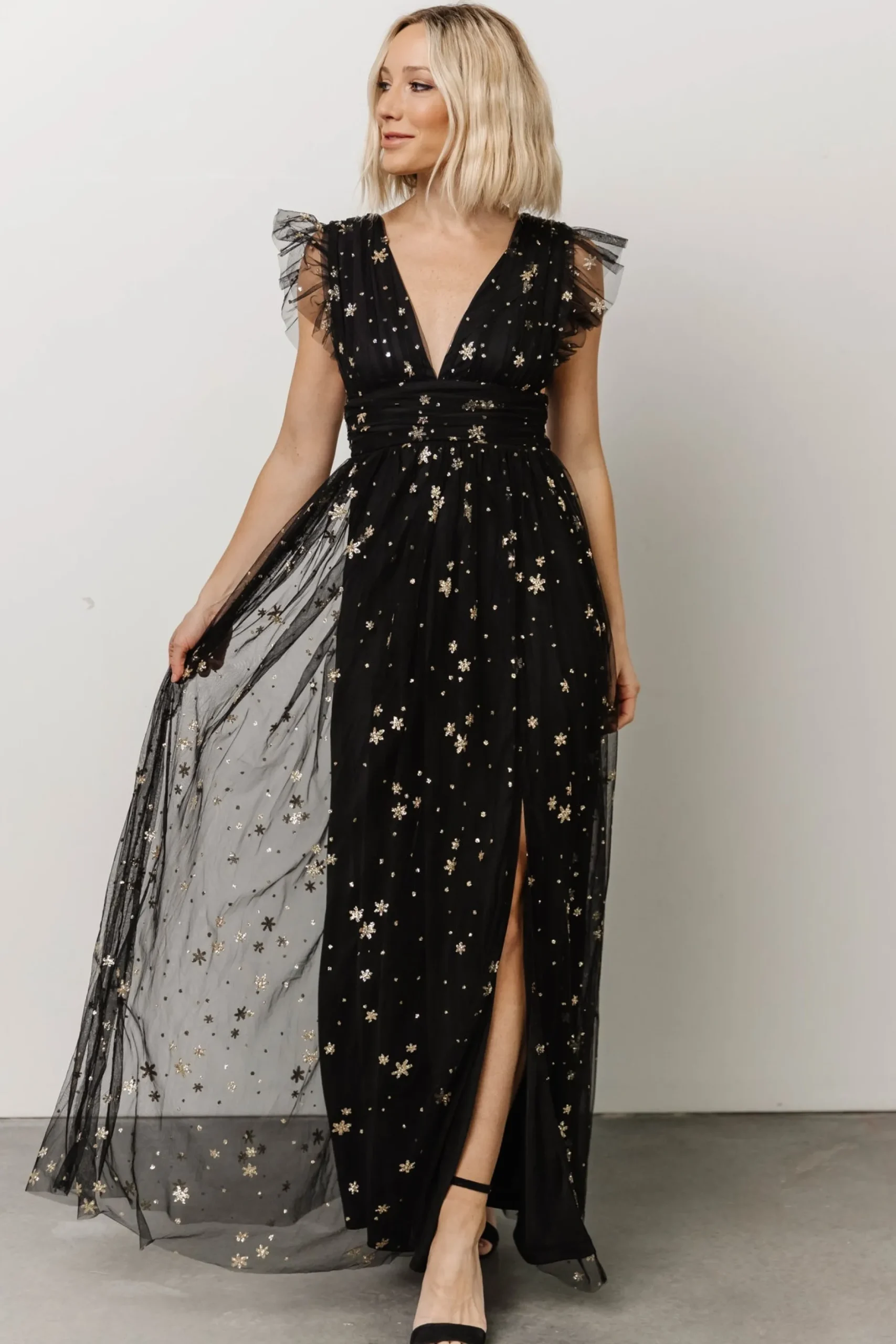 Flash Sale Nova Shimmer Maxi Dress | tulle styles