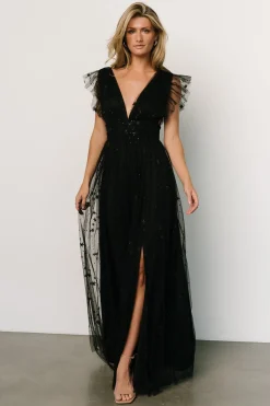 Discount Nova Shimmer Maxi Dress | tulle styles