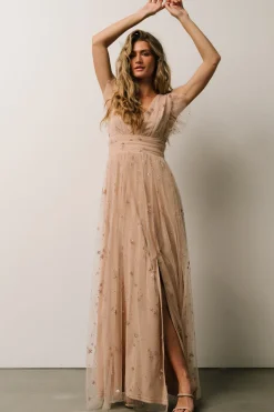 Best Sale Nova Shimmer Maxi Dress | tulle styles