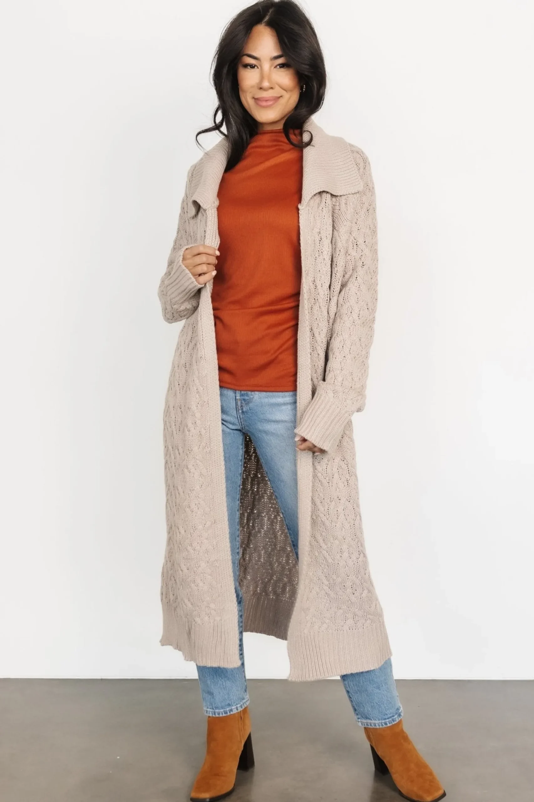 Online Oakley Long Cardigan | cardigans