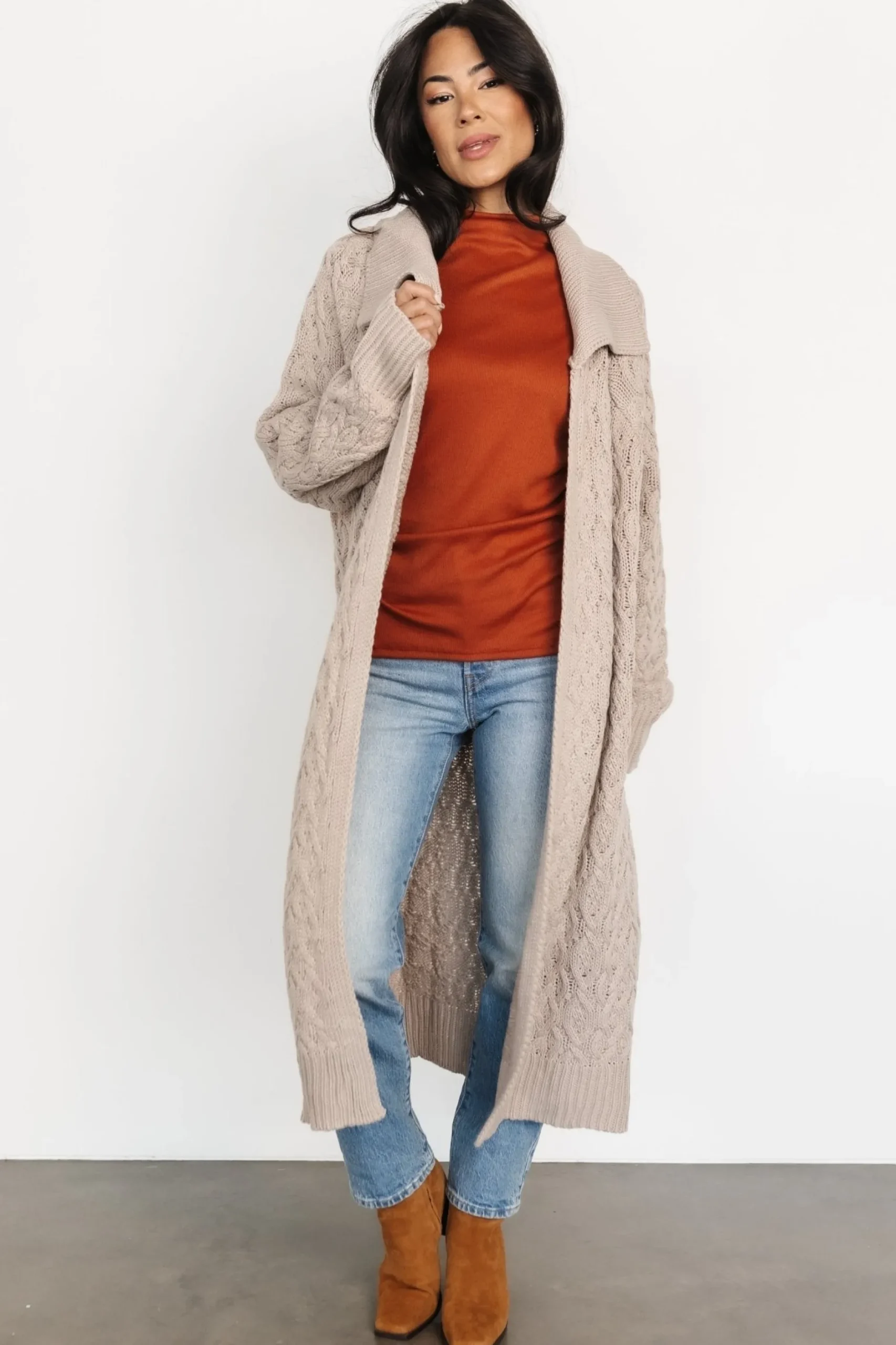 Online Oakley Long Cardigan | cardigans