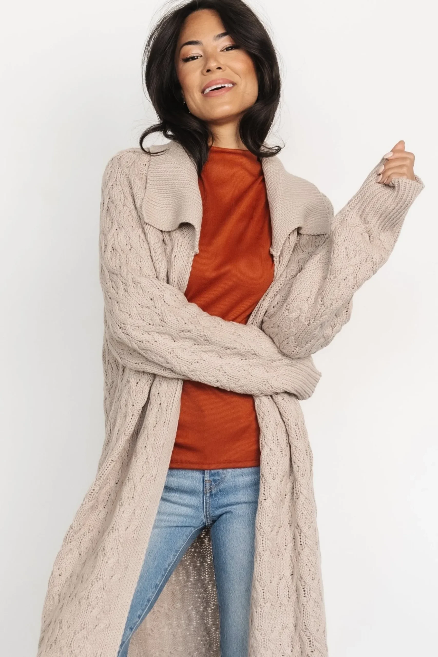 Online Oakley Long Cardigan | cardigans