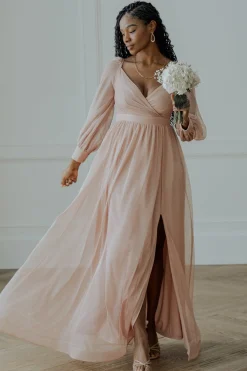 Best Octavia Shimmer Gown | embellished + sequined