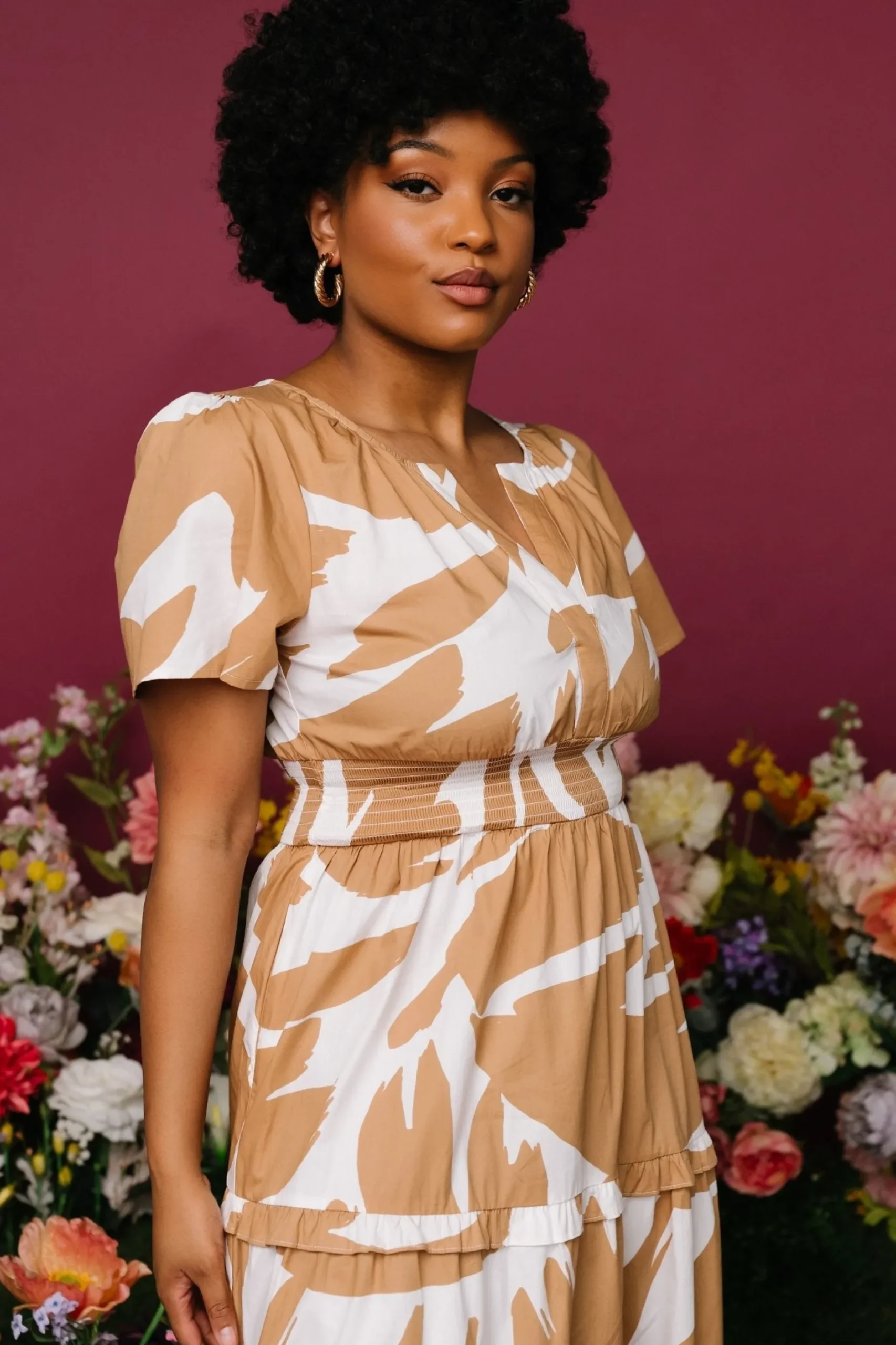 Sale Palmer Tiered Maxi Dress | bump friendly