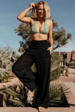 Best Sale Parvati Smocked Waist Pants | BOTTOMS | pants