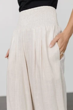 Clearance Parvati Smocked Waist Pants | BOTTOMS | pants