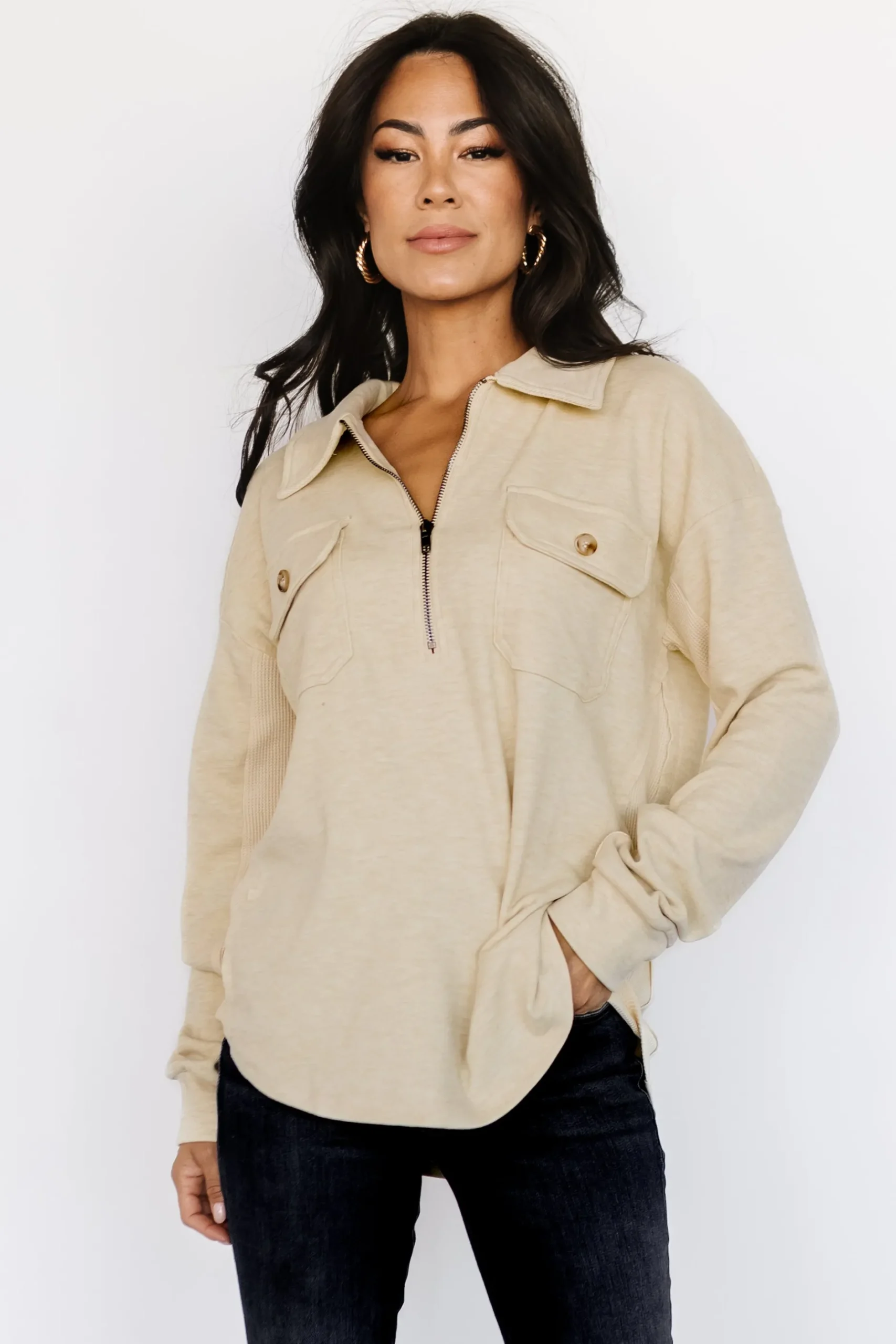 Cheap Patrick Half Zip Pullover | sweaters | outerwear