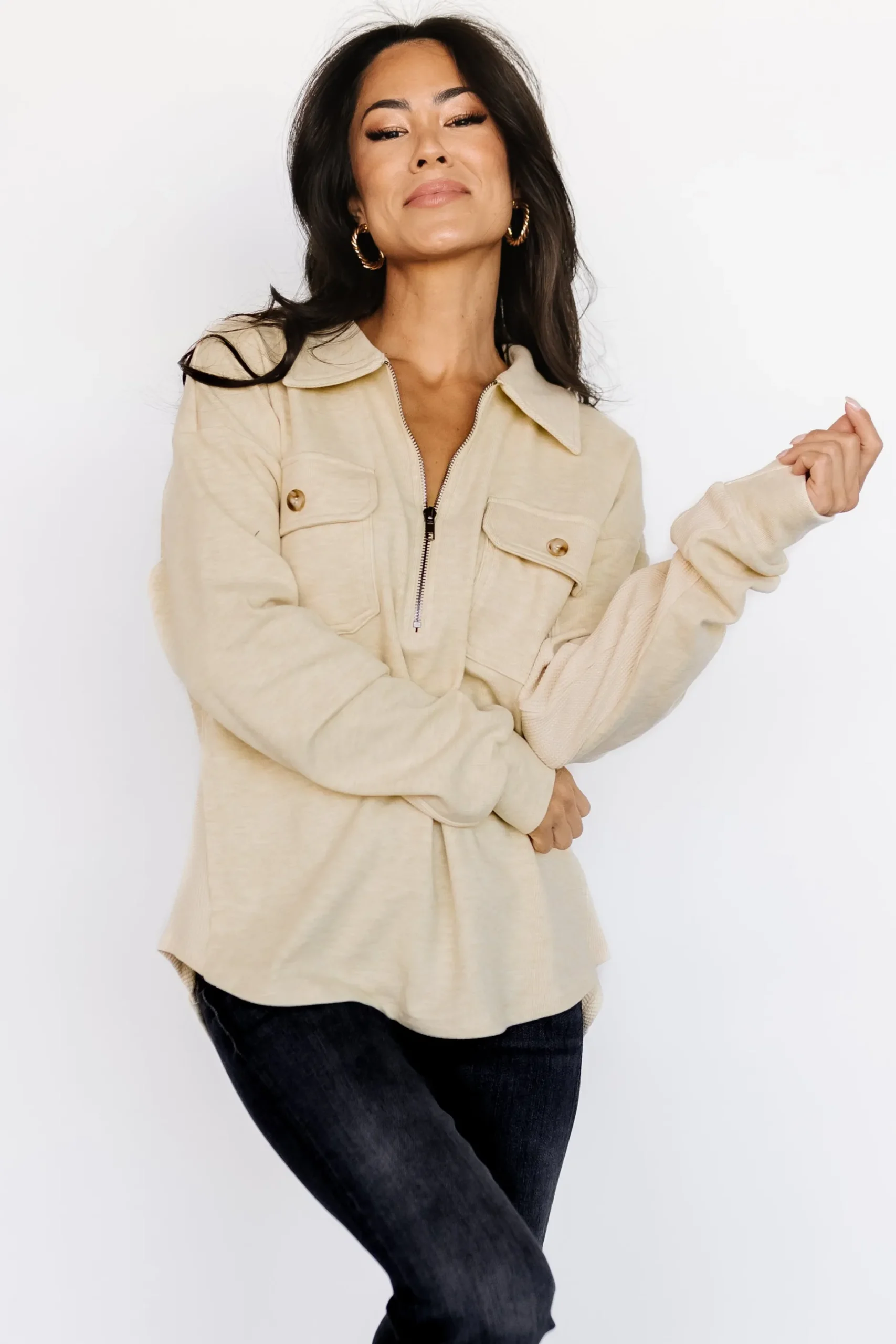 Cheap Patrick Half Zip Pullover | sweaters | outerwear