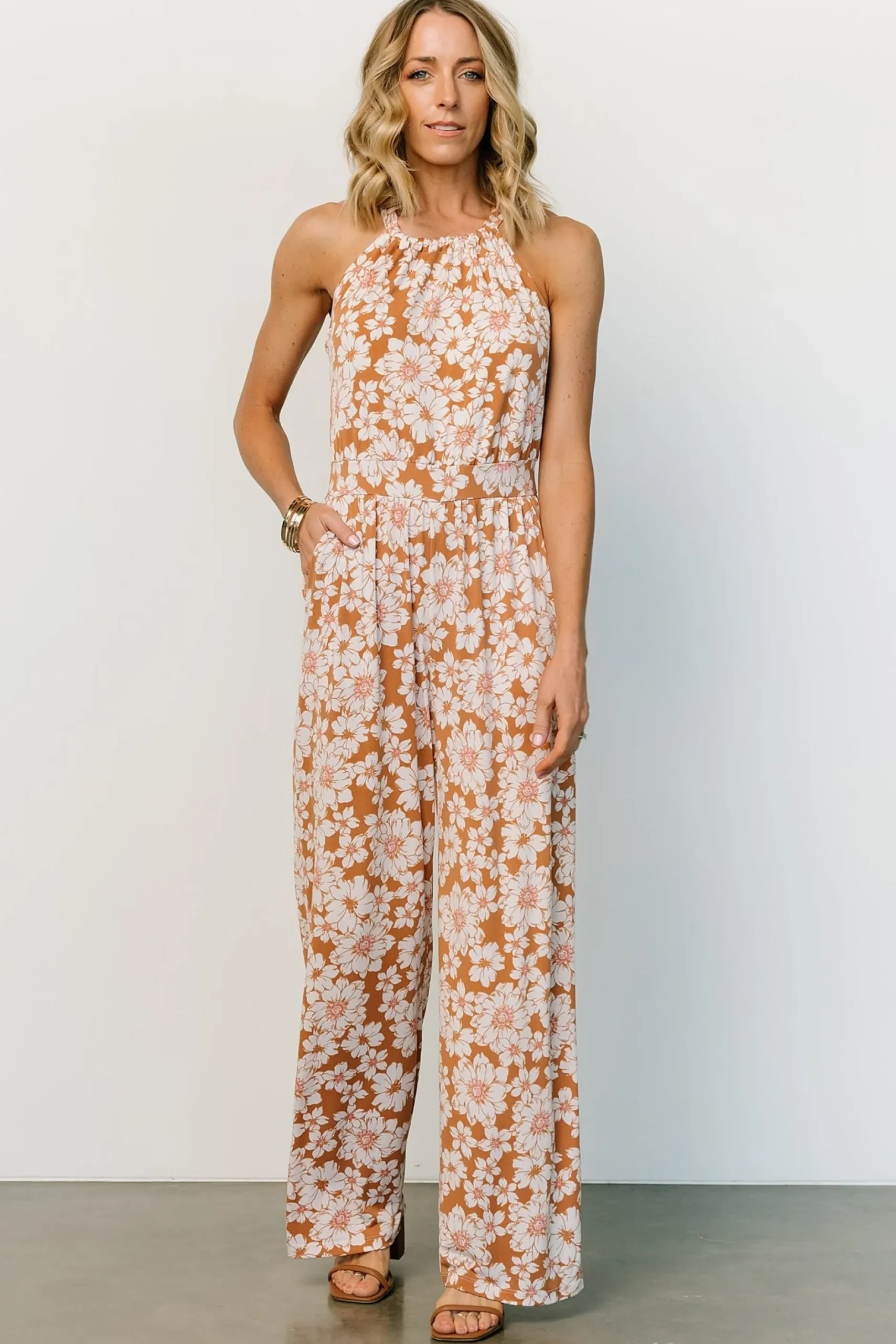 Clearance Porto Tie Jumpsuit | JUMPSUITS + ROMPERS