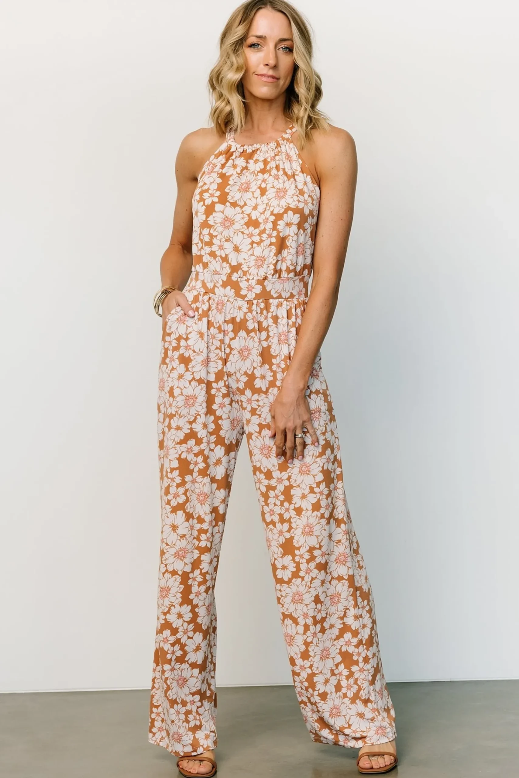 Clearance Porto Tie Jumpsuit | JUMPSUITS + ROMPERS