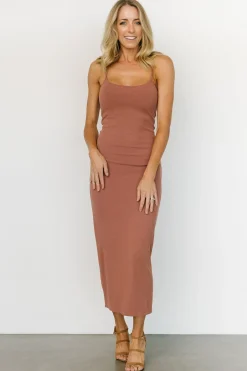Cheap Ramsey Bodycon Tank Dress | midi dresses
