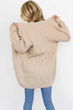 Flash Sale Richey Cable Knit Cardigan | cardigans