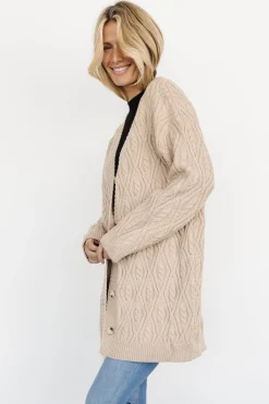 Outlet Richey Cable Knit Cardigan | cardigans