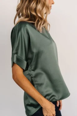 Cheap Rory Satin Top | COMING SOON