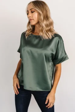 Cheap Rory Satin Top | COMING SOON