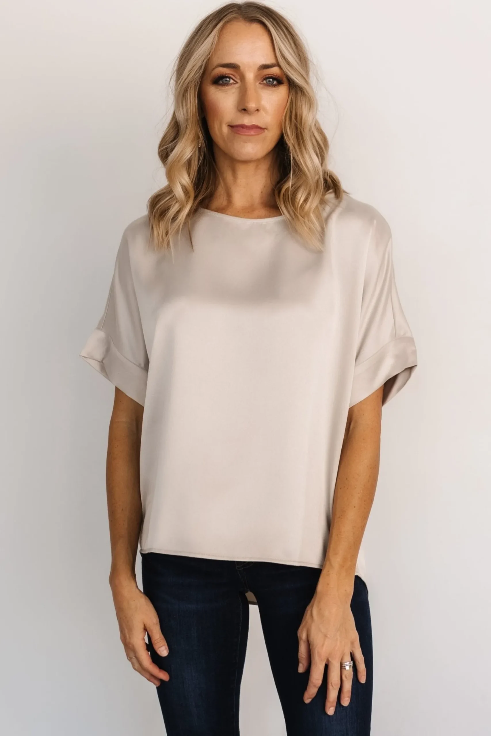 Cheap Rory Satin Top | COMING SOON