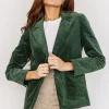 Fashion Royal Corduroy Blazer | outerwear